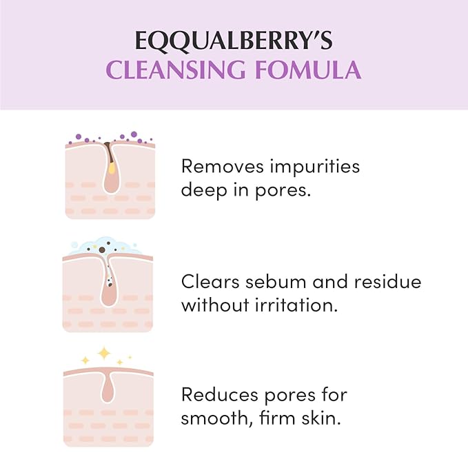 EQQUALBERRY purple rice pore purifying pack cleanse-Pore fit sea silt Clay 130g