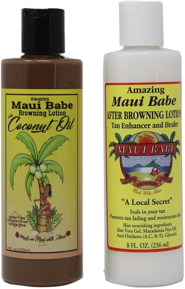 Maui Babe Browning Lotion with Coconut Oil 236ml