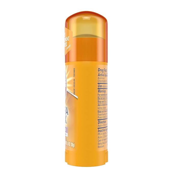 Arm & Hammer Ultra Max Antiperspirant Deodorant, Powder Fresh, Solid, 73g