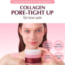 EQQUALBERRY COLLAGEN PORE-TIGHT UP GEL TONER PADS 140ML/60PADS