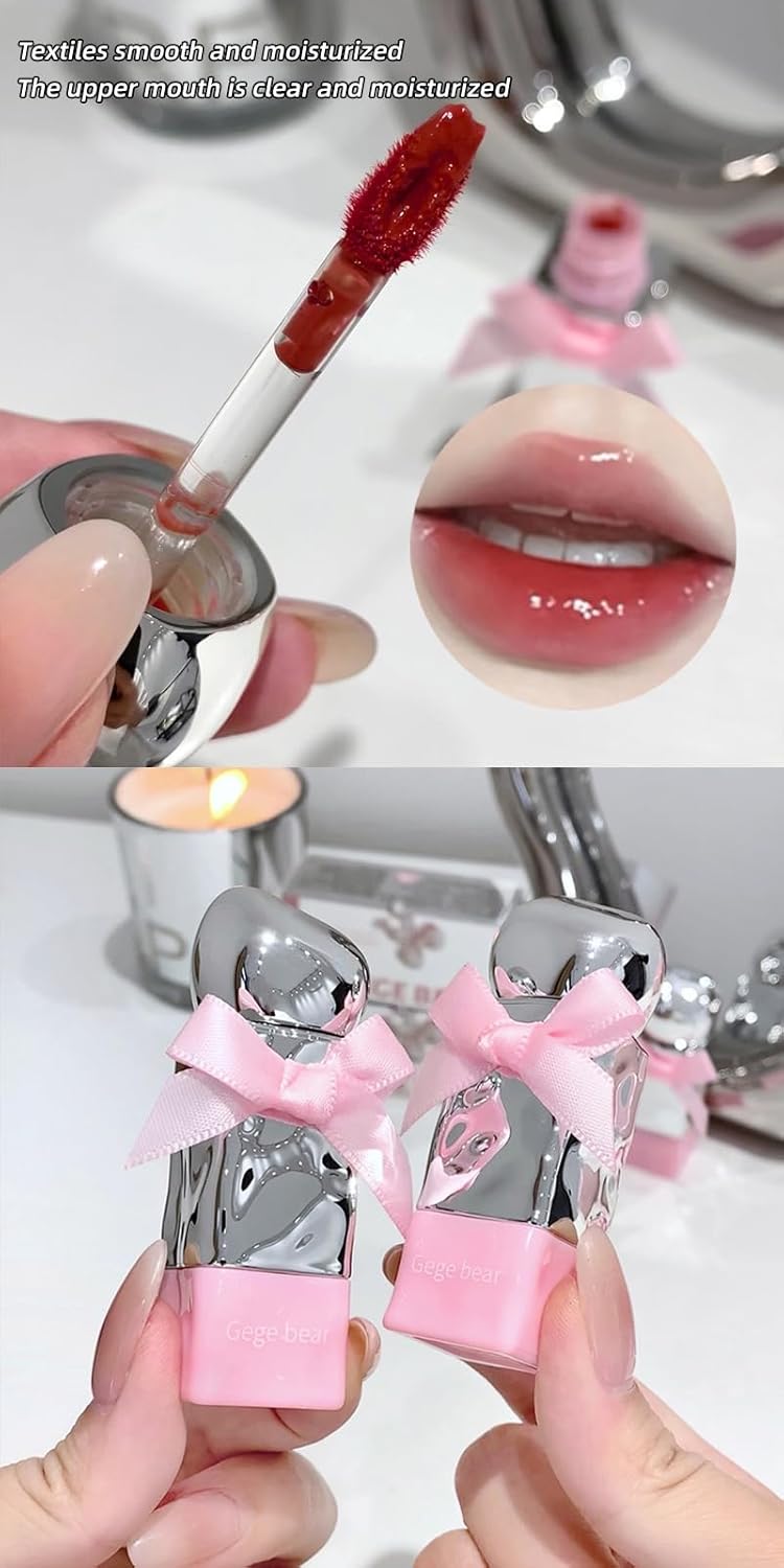 GEGE BEAR Lip Gloss Watery Gloss Lip Glaze 3.8g