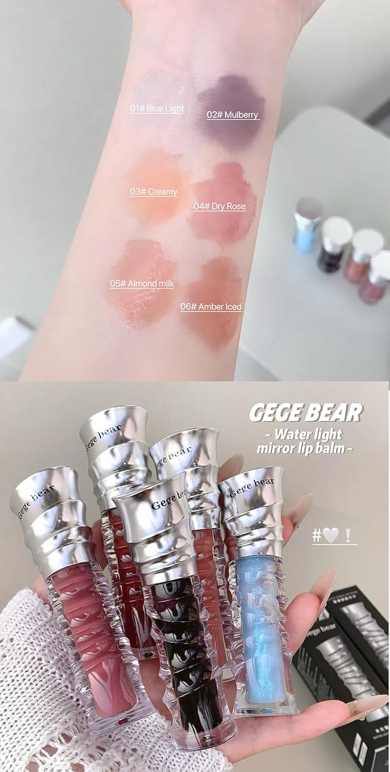 GEGE BEAR Water Light Mirror Lip Gloss 3.5g