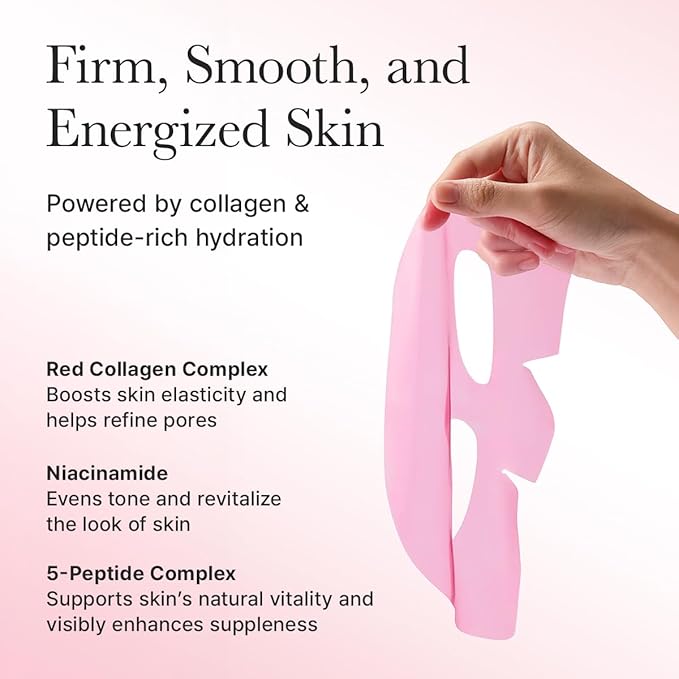 Arencia Red Collagen Jello Mask Set 25g x 4 sheets