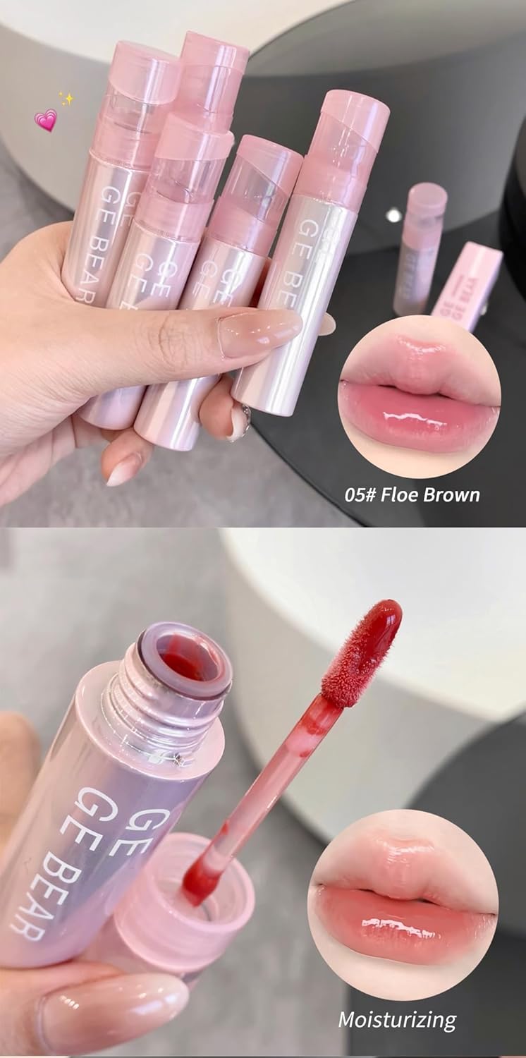GEGE BEAR Water Ice Color Lip Gloss 3g