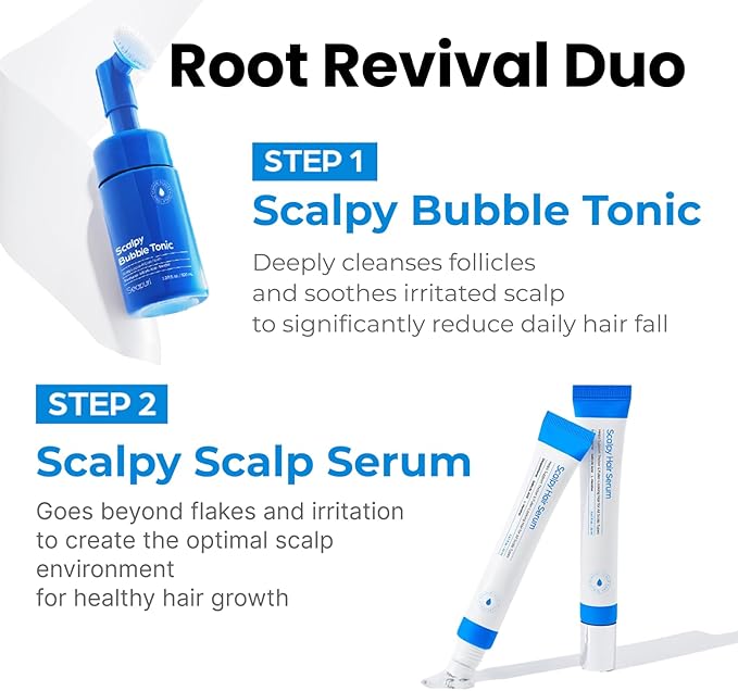 Seapuri Scalpy Anti Dandruff Bubble Treatment Tonic 100ml