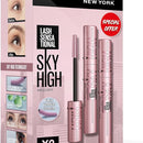 MAYBELLINE LASH SENSATIONAL SKY HIGH MASCARA BLACK(X2)