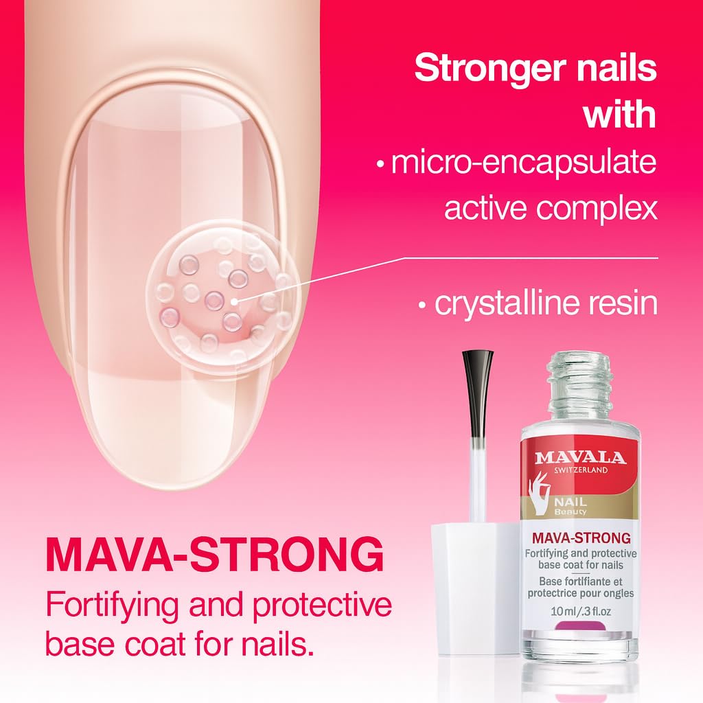Mavala Mava strong fortifying and protective base coat for nail 10 ML