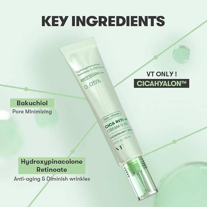 VT COSMETICS Cica Reti-A Retinol 0.05 Cream 30ml