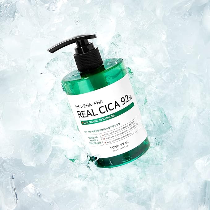 SOME BY MI AHA-BHA-PHA Real Cica 92% Cool Calming Soothing Gel 300ml