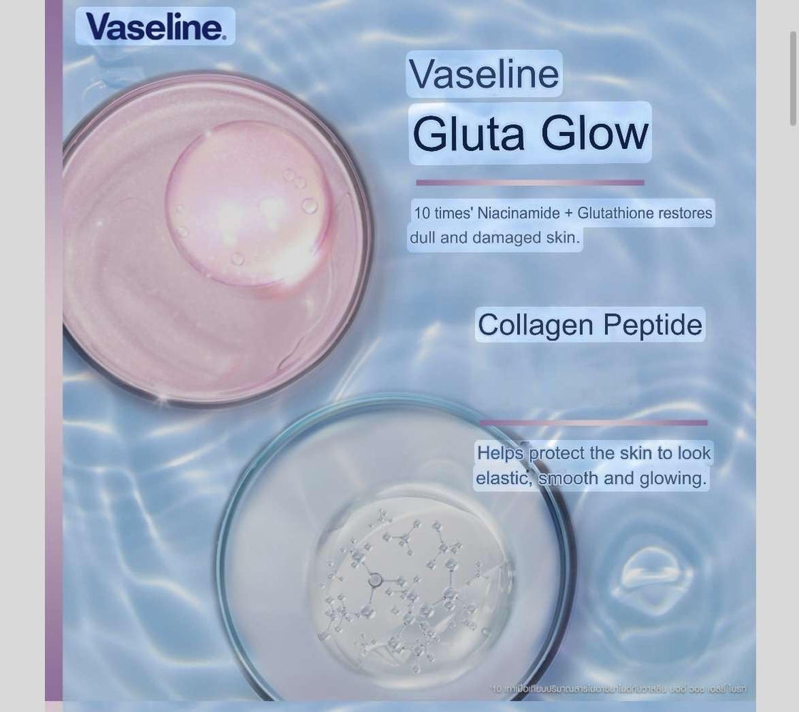Vaseline Body Wash Smooth Glow Glutaglow 425ml