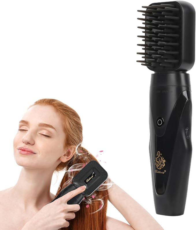 Newest Middle East Hot Sale Electric Bukhhor Burner With Silicone Comb Black Color
