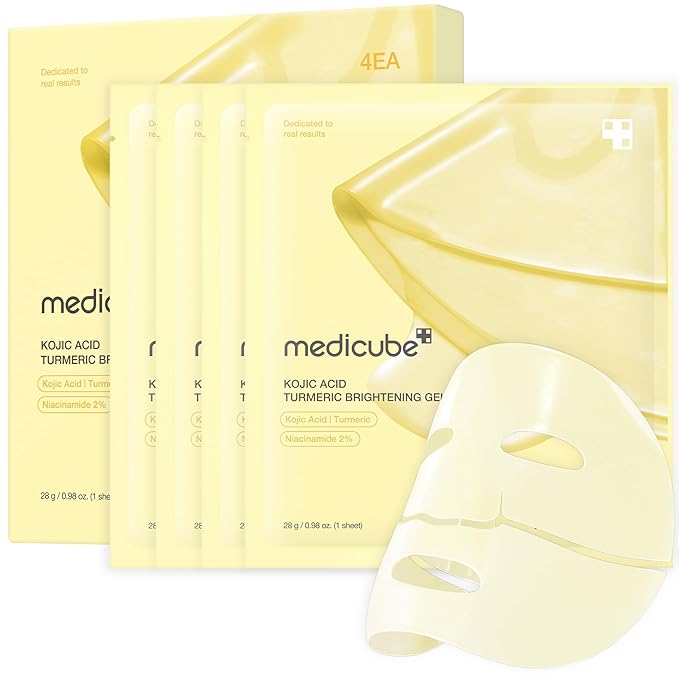 Medicube Kojic Acid Turmeric Brightening Gel Mask Sheet 28g