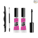 huda story Shaping eyebrow glue transparent