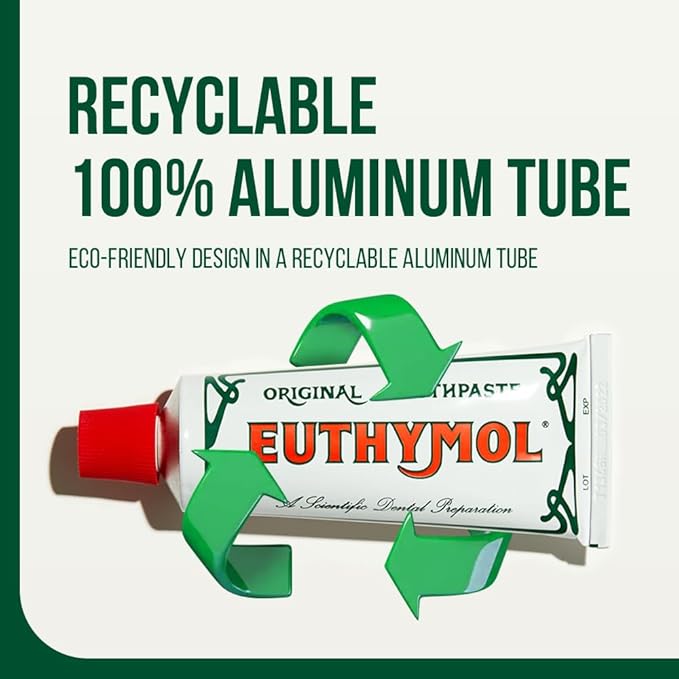 Special Bundle Euthymol Toothpaste - 75ml + Euthymol Original Mouthwash - 500ml