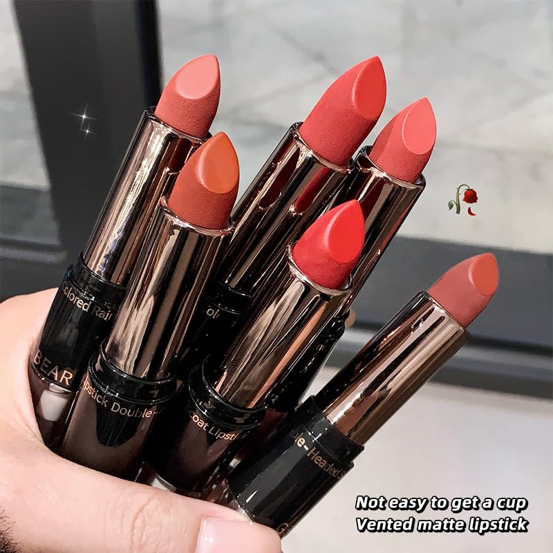GEGE BEAR Double-headed Velvet Lipstick with Lip Oil