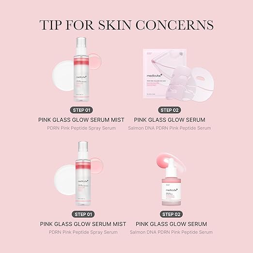 MEDICUB PDNR pink glutathione serum mist 100 Ml