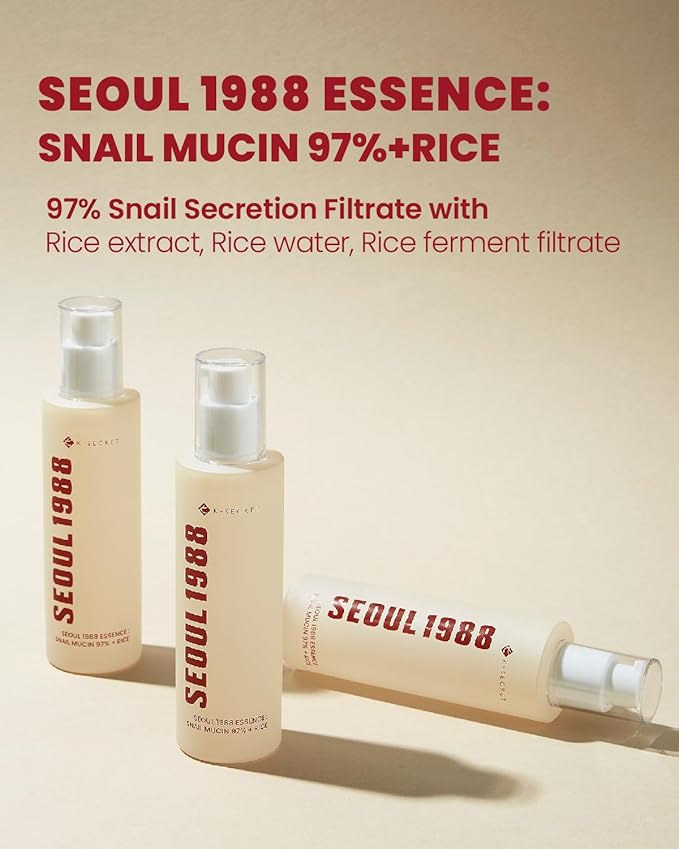 KSECRET SEOUL 1988 Essence : Snail Mucin 97% + Rice