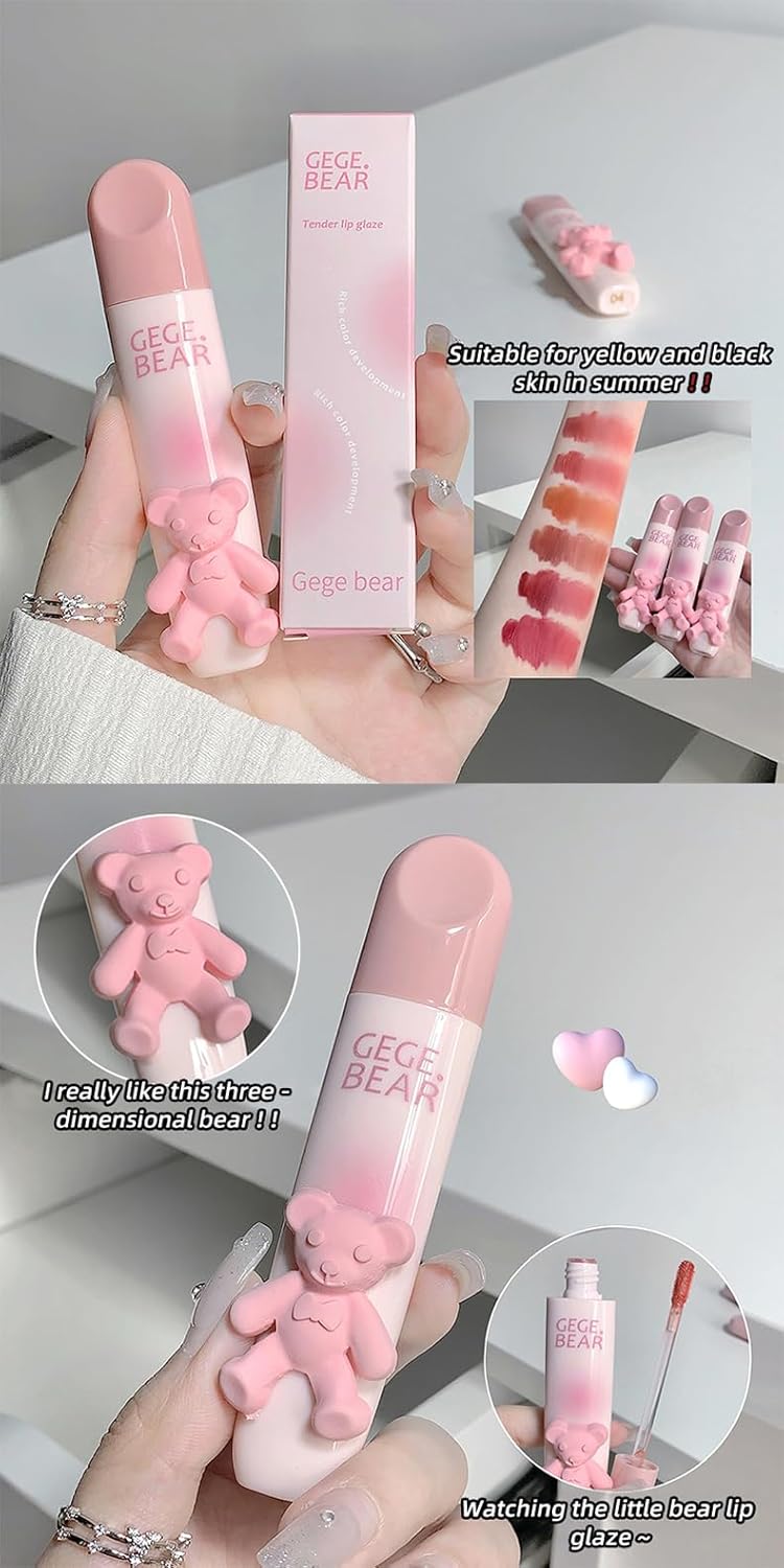 GEGE BEAR Tender Lip Glaze 2.5g