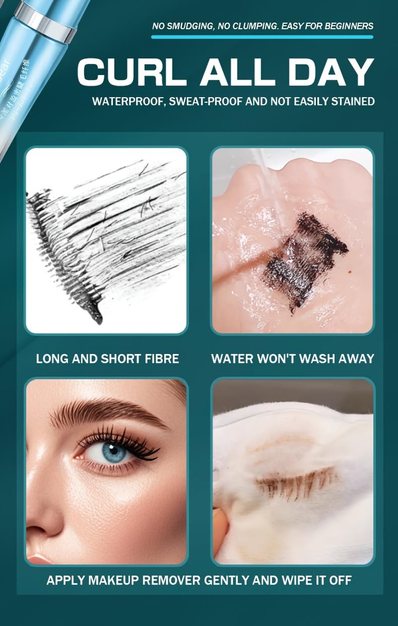 GEGE BEAR Dream Party Curling Mascara with Lash Fibers