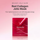 Arencia Red Collagen Jello Mask Set 25g x 4 sheets
