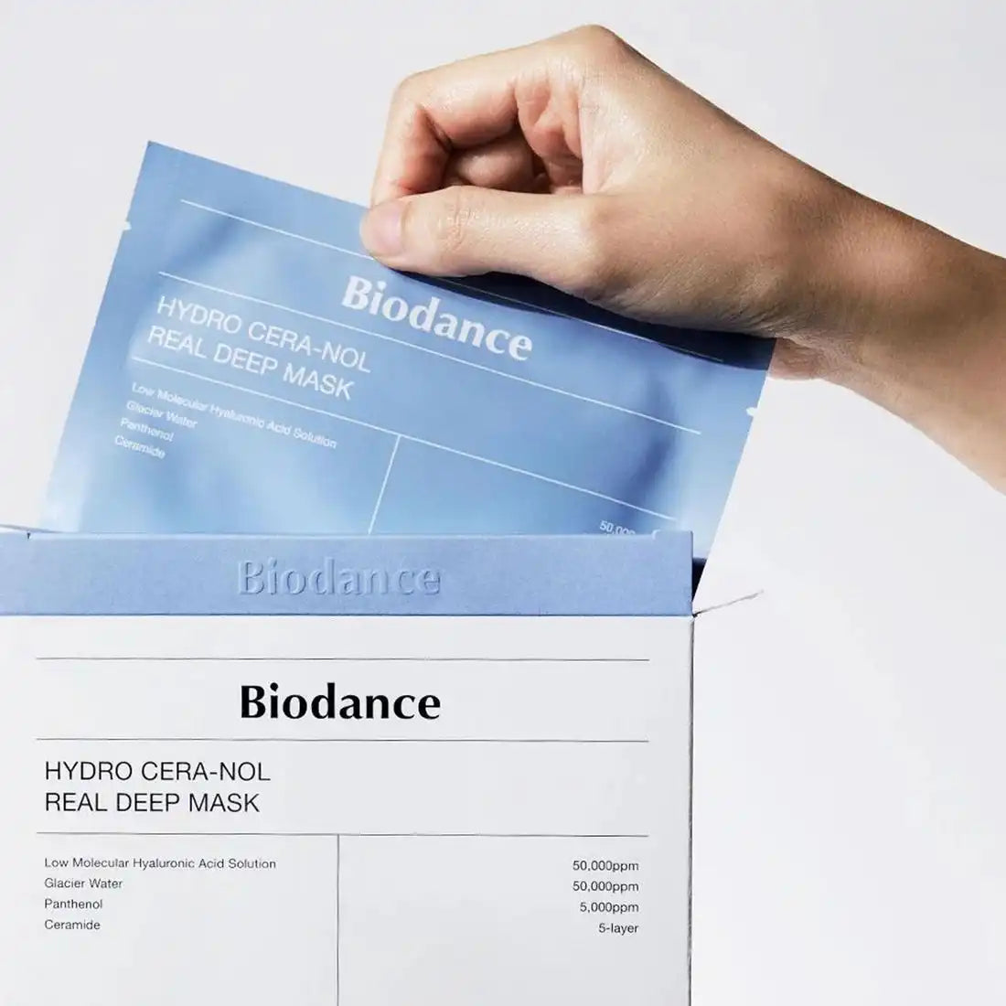 BIODANCE Hydro Cera-Nol Real Deep Mask Sheet 4PCS