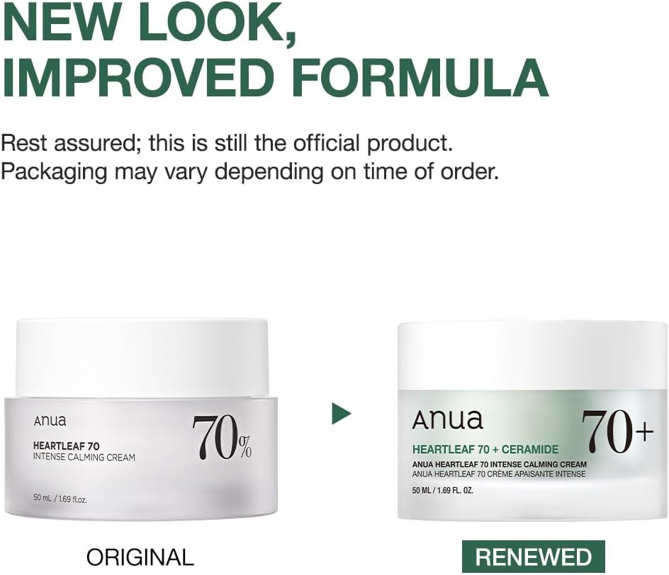 ANUA heartleaf 70 Intense calming cream - 50ml