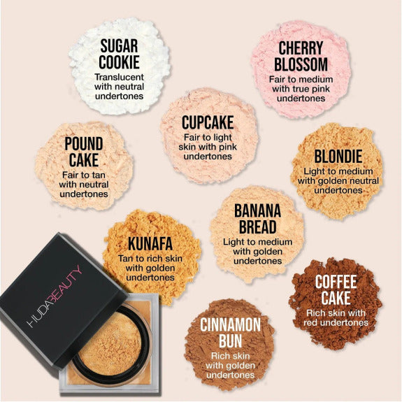 Huda Beauty Easy Bake Loose Setting Powder - 20g Cupcake