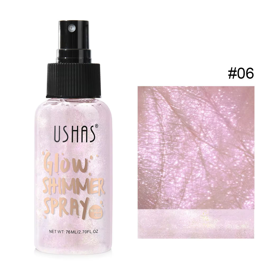 Ushas Glow Shimmer Spray - Shimmer Body Oil 04 76ML
