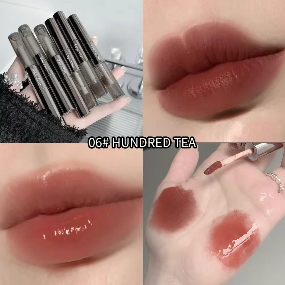 GEGE BEAR Double-headed Lip Glaze 2g