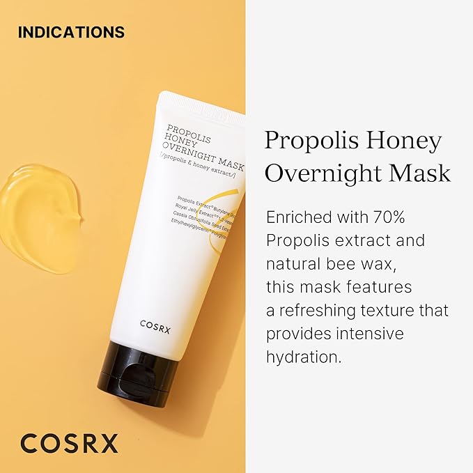 COSRX honey and propolis night mask, 60 ml