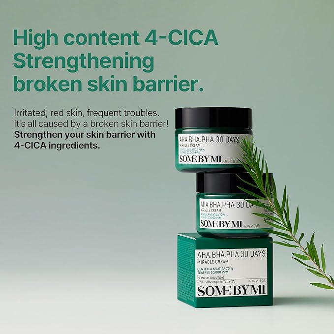 SOME BY MI AHA BHA PHA Tea Tree 30 Days Miracle Cream 60g