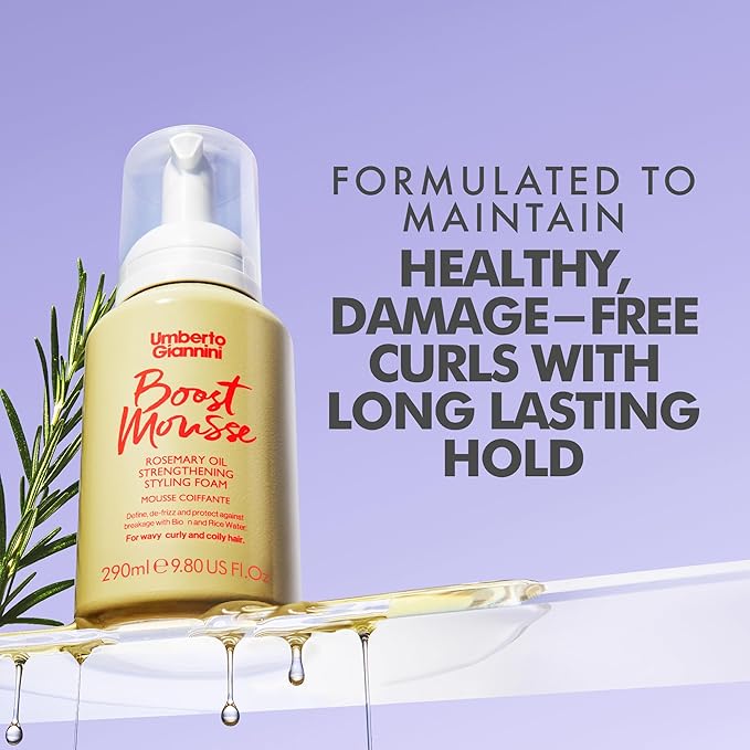 UMBERTO GIANNINI Boost Mousse Rosemary Oil 290ml