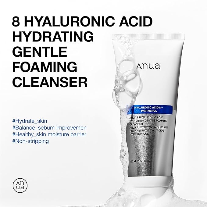 ANUA hydrating gentle foaming cleanser 150 ml