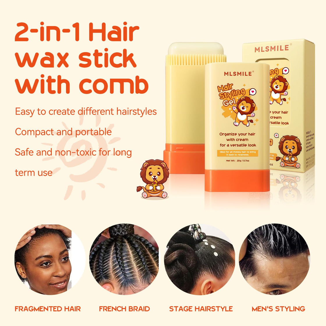 Ml Smile Hair Styling Gel 20g