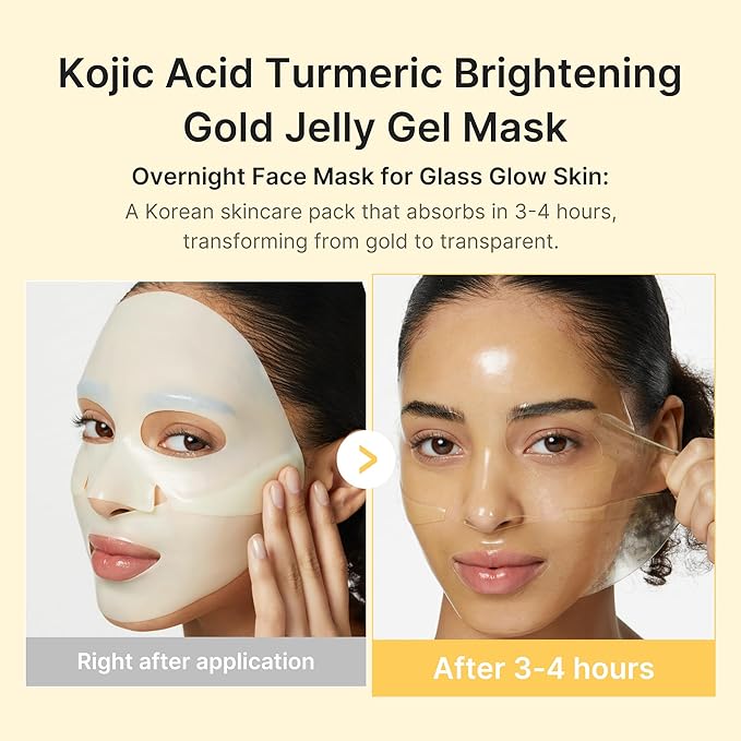 Medicube Kojic Acid Turmeric Brightening Gel Mask Sheet 28g