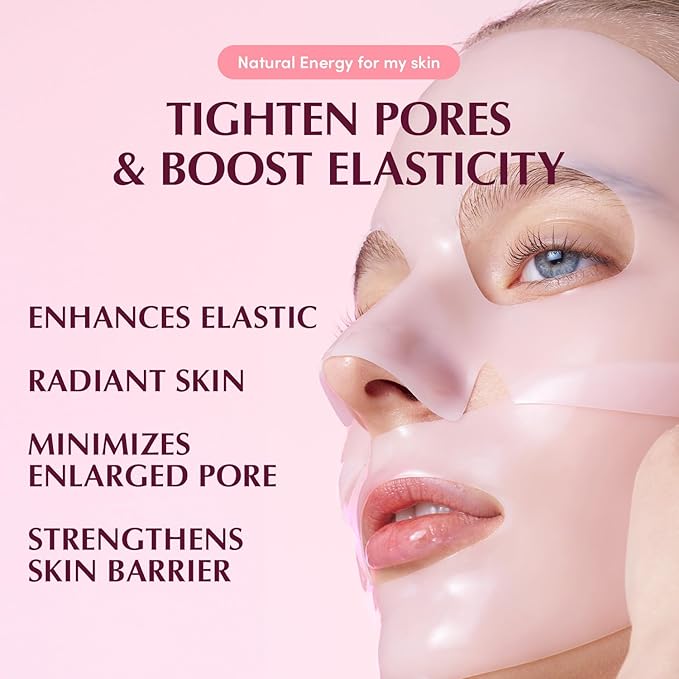EQQUALBERRY Collagen Pore Tight Up Hydrogel Mask-4sheets