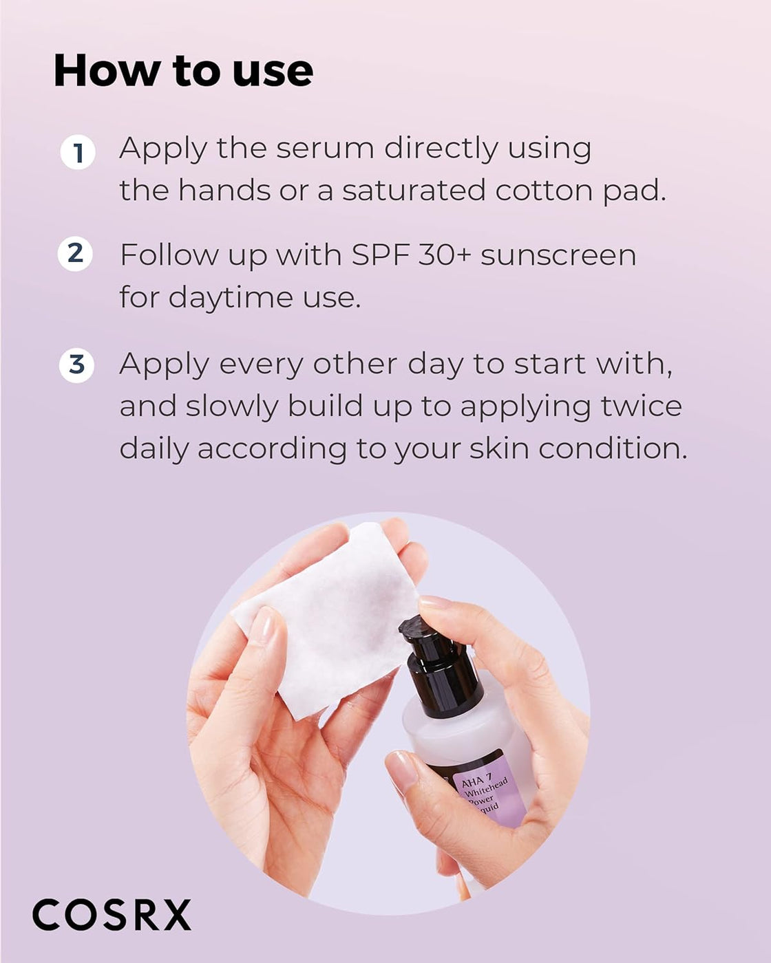 COSRX aha 7 whitehead power liquid 100ml