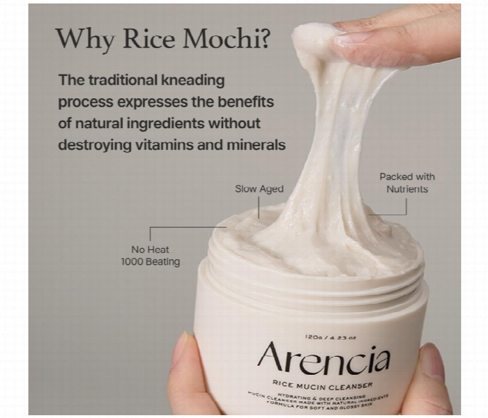 Arencia Rice Mucin Cleanser 120G