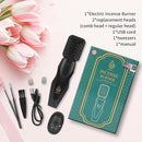 Newest Middle East Hot Sale Electric Bukhhor Burner With Silicone Comb Black Color