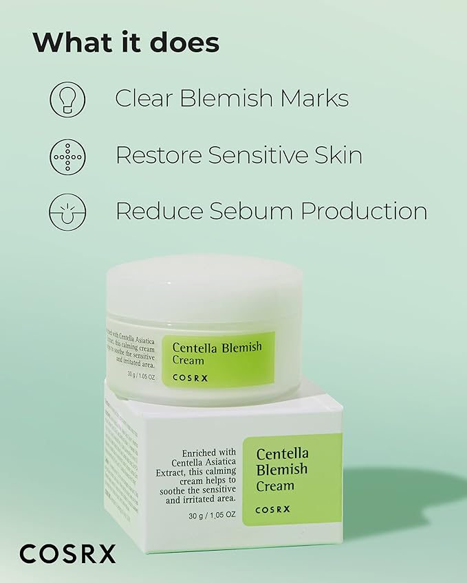 COSRX centella blemish cream 30G