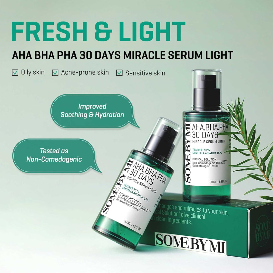 SOME BY MI AHA BHA PHA 30 DAYS MIRACLE SERUM LIGHT 50ML