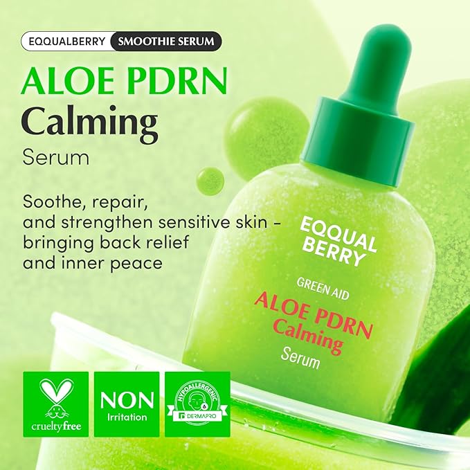 EQQUALBERRY Aloe PDRN Calming Smoothie Serum 30ml