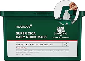 Medicube Super Cica Daily Quick Mask with Super Cica, Aloe vera and Green tea 350g