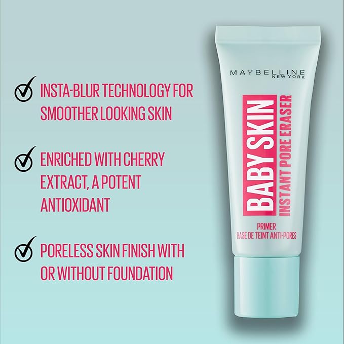maybelline baby skin instant pore eraser primer 22 ml