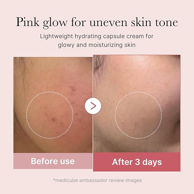 Medicube PDRN Pink Collagen Capsule Cream, Face Moisturizer 55G