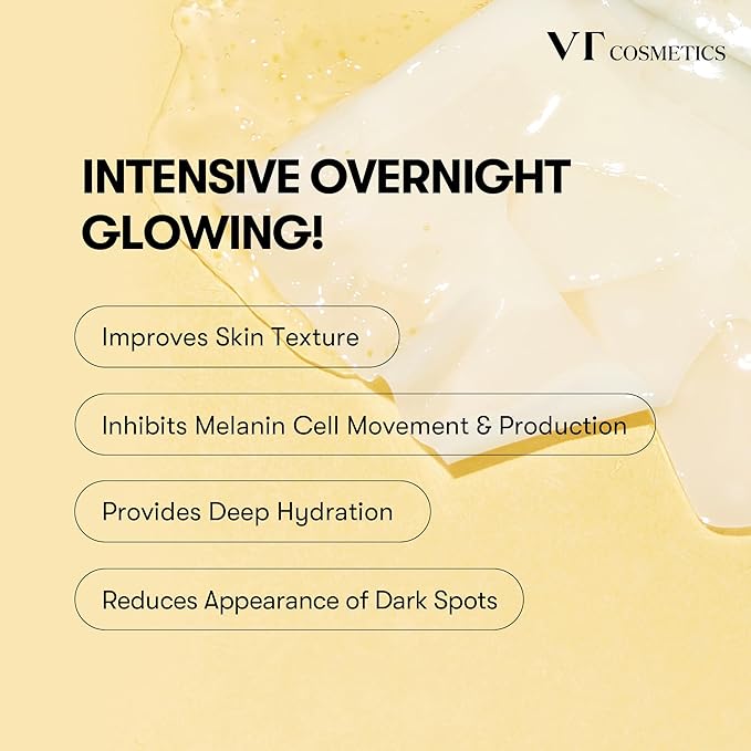 VT COSMETICS Vita-Light Reedle Shot 100 2-Step brightening  Hydrogel Mask 34.5g
