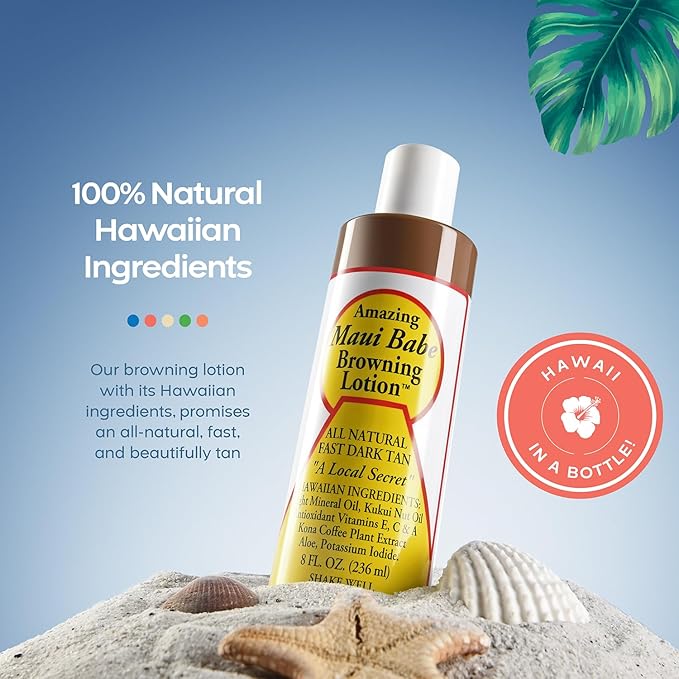 Maui Babe, Amazing Browning Lotion (236 ml)