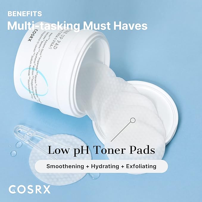 COSRX Moisture Up Pad - Glacier Water with BHA and PHA
