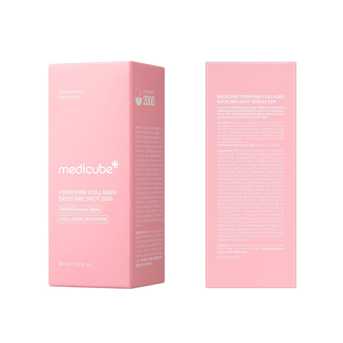 MEDICUBE PDRN pink collagen exosome shot 2000 30ml