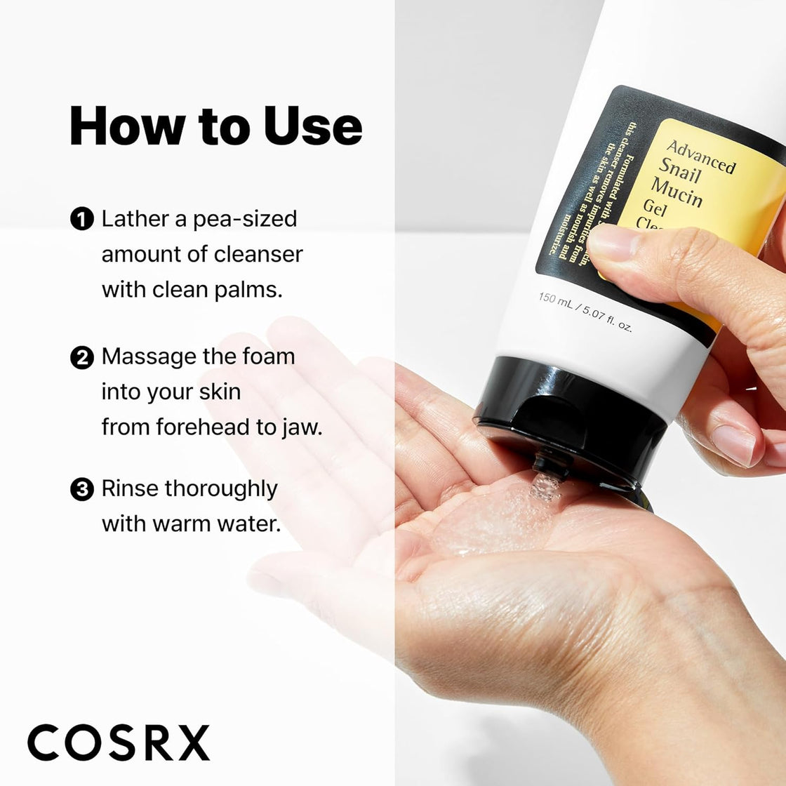 COSRX Advanced Snail Mucin Gel Cleanser - 150ml